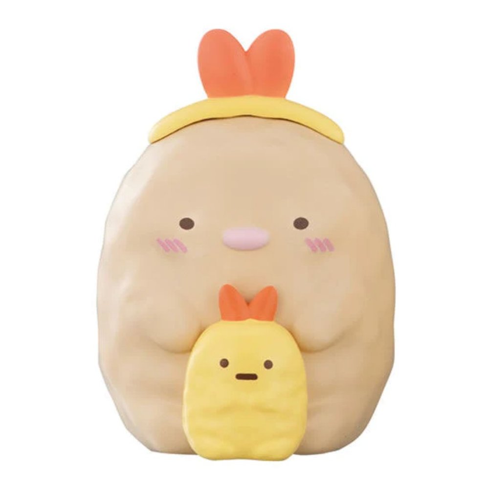 San-X Sumikko Gurashi Tapioca Park Tonkatsu & Ebi capsule figure
